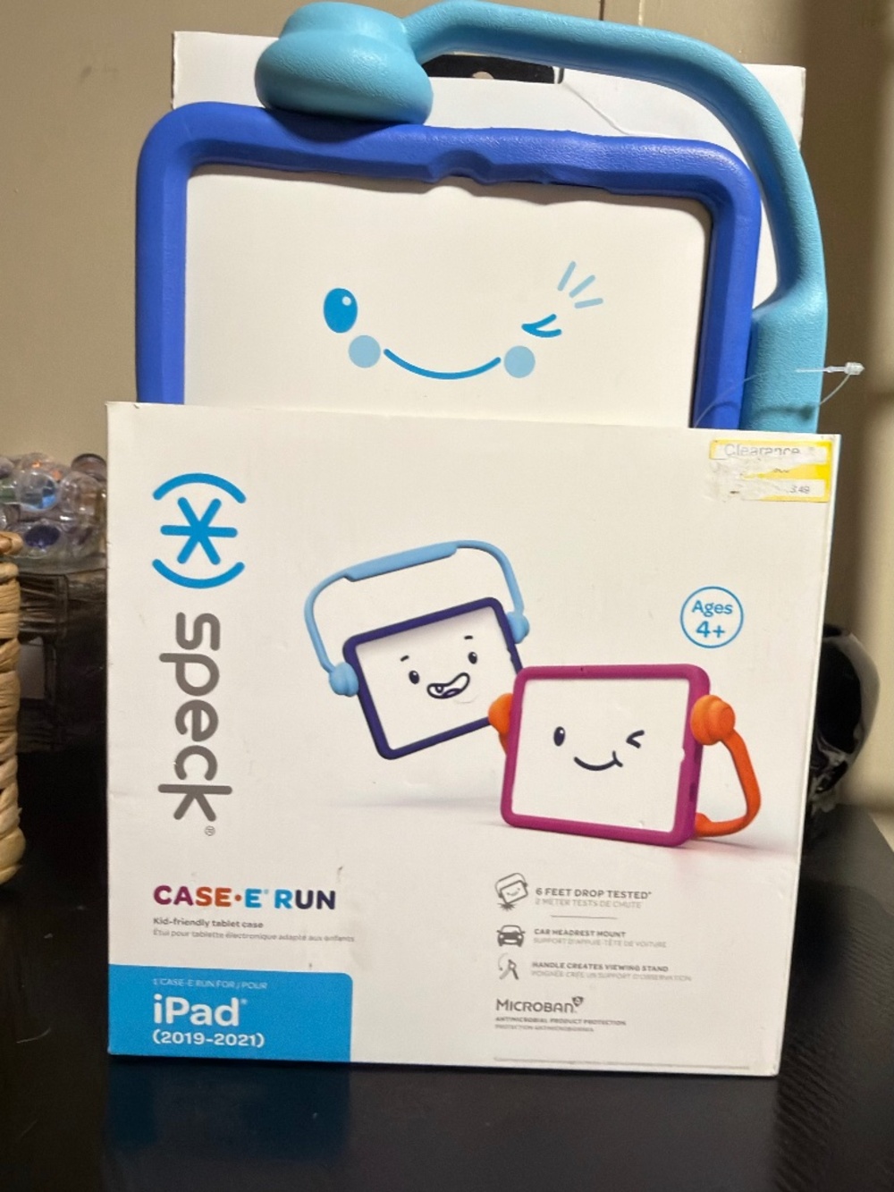 Speck Case-E Run Kid-Friendly iPad Case 10.2" (2019–2021) | Blue NIB